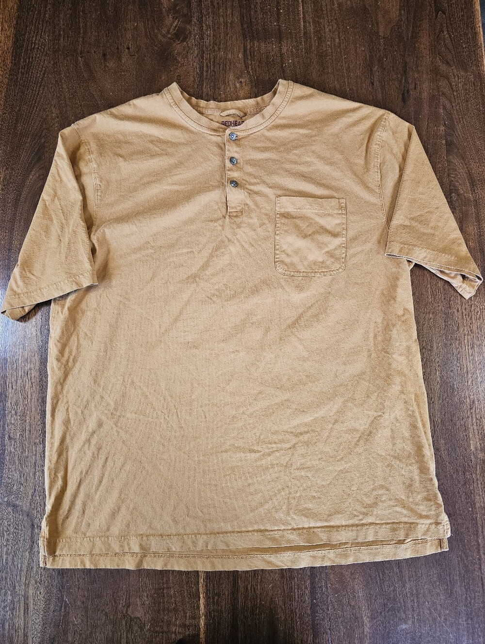 Men's Redhead Short Sleeve Top Tan 2XL Tall